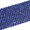 Treated Blue Granite Gemstone Micro Faceted Oval 11X7MM Loose Beads 7.5 inch Half Strand (80021489-D718)