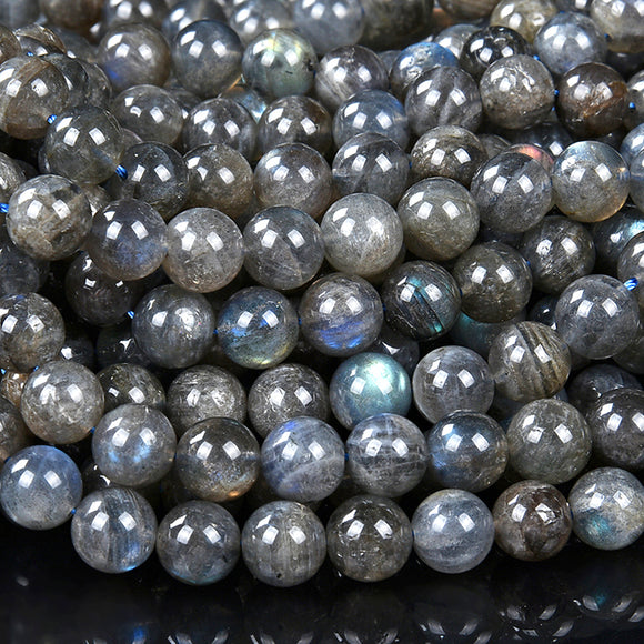 Natural Labradorite Gemstone Grade AA Round 5MM 6MM 7MM 8MM 9MM 10MM 11MM Loose Beads (D497)