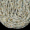 Natural Hemimorphite Gemstone Grade A 4MM Micro Faceted Round Loose Beads 15 inch Full Strand (80018192-P95)