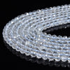 Natural Topaz Gemstone Grade AAA Micro Faceted Round 5MM Loose Beads (P115)