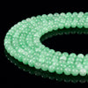 Green Jade Gemstone Round 8MM Loose Beads 14.5 inch Full Strand (80020230-D629)