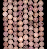 6-7mm Natural Kunzite Gemstone Light Pink Round Loose Beads 15 inch Full Strand (80000843-157)