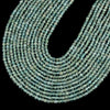Natural Aqua Apatite Gemstone Grade A Round 3MM 4MM 5MM 6MM Loose Beads (D685)