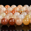 Natural Orange Aventurine Gemstone Round 6MM 8MM Loose Beads (D507)