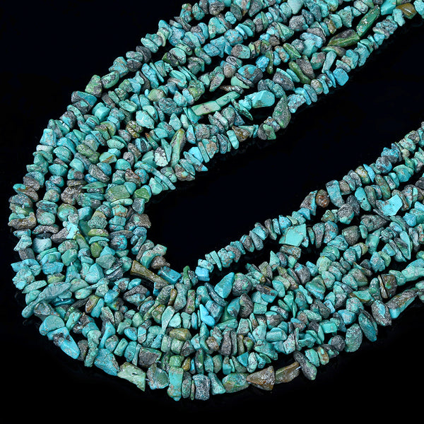 100% Genuine Natural Turquoise Rough Blue Gemstone Pebble Nugget Chip 4-5MM 4-6MM 5-8MM 10-17MM Loose Beads (D428)