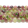 Fluorite Color Jade Gemstone Round 8MM Loose Beads 14.5 inch Full Strand (80020101-D619)