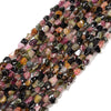 Natural Tourmaline Gemstone Pebble Nugget 8-10MM Loose Beads (D641)