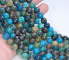 6mm Multicolor Chrysocolla Gemstone Grade A Round Loose Beads 15 inch Full Strand (80004699-726)