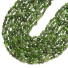 Natural Russian Jade Gemstone Grade AAA Pebble Nugget 6-8MM Loose Beads (D682)