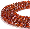 Natural Hessonite Garnet Gemstone Grade AAA Round 6MM Loose Beads (D654)
