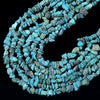 100% Genuine Natural Turquoise Rough Blue Gemstone Pebble Nugget Chip 4-5MM 6-7MM Loose Beads (D429)