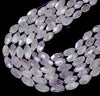 Natural Lavender Amethyst Gemstone 11X20-14X26MM Faceted Rice Tube Loose Beads (D427)