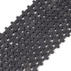 Black Lava Gemstone Cross 11X9MM Loose Beads (D649)
