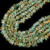 100% Genuine Natural Turquoise Blue Green Gemstone 10-14MM Pebble Nugget Chip Loose Beads (D432)