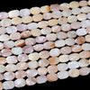 Natural Mother of Pearl Shell MOP Gemstone Faceted Nugget 10-11X13-15MM 12-14X17-20MM Loose Beads (D433)