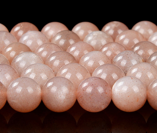 Natural Sunstone Gemstone Grade AAA Round 7MM 8MM 9MM 10MM Loose Beads (D456)