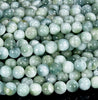 Chatoyant Green Moonstone Gemstone Grade AAA Round 7MM 8MM 9MM 10MM Loose Beads (D563)