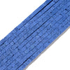 Blue Lava Gemstone Square Cube 4MM 6MM Loose Beads (D646)