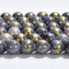 Gray Gold Mashan Jade Gemstone Round 4MM 6MM 8MM 10MM Loose Beads (D570)