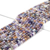 Natural Multi Color Fluorite Gemstone Grade AA Micro Faceted Rondelle 4X3MM 6X4MM Loose Beads (P88)