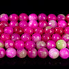 Pink Green Jade Gemstone Facetecd Round 8MM Loose Beads (D632)