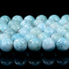 Natural Dominican Larimar Gemstone Round 5MM 6MM 7MM 8MM 9MM 10MM Loose Beads (D444)