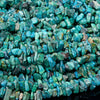 100% Genuine Natural Turquoise Blue Green Gemstone 5-8MM Pebble Nugget Chip Loose Beads (D430)