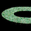Natural Colombia Emerald Gemstone Grade AAA Micro Faceted Round 4MM Loose Beads 7.5 inch Half Strand (80020686-P119)