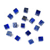 Natural Lapis Lazuli Gemstone Grade A Square Cube 11-12MM Loose Beads 6 Beads (80019011-D523)