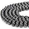 Magnetic Hematite Gemstone Round 8MM Loose Beads 15 inch Full Strand (80018847-D509)