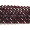 Natural Garnet Gemstone Round 5MM 6MM 7MM 8MM Loose Beads (D662)