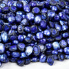 Fireball Baroque Freshwater Blue Pearl Gemstone Baroque 8-10MM Loose Beads 7 inch Half Strand (80018905-S32)