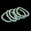 Natural Amazonite Gemstone Grade AAA Round Bracelet 8MM 7.5 inch Strand (80021376-S57)