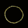 5 Strands Natural Peridot Gemstone Round Bracelet 3MM 4MM 7 inch 7.5inch (S50)