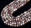Natural Madagascar Eudialyte Gemstone Faceted Cylinder Wheel Tube 9X6MM 10X6MM Loose Beads (D416)