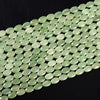 Natural Green Aventurine Gemstone Micro Faceted Oval 11X7MM Loose Beads 7.5 inch Half Strand (80021486-D718)