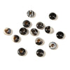 Coffee Lace Agate Gemstone Large Hole Beads Rondelle Donut 14MM BULK LOT 2,6,12,24,50 Beads (80021198-S63)