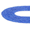 Blue Jade Gemstone Round 4MM Loose Beads 14.5 inch Full Strand (80020066-D616)