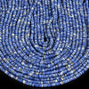 Natural Rare Sodalite Gemstone Grade AAA Rondelle Heshi Slice 4X2MM Loose Beads (P86)