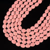 Pink Lava Gemstone Oval 10X8MM Loose Beads (D648)