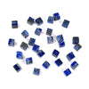 Natural Lapis Lazuli Gemstone Square Cube 11-12MM Loose Beads 6 Beads (80019010-D523)