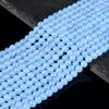 Light Blue Jade Gemstone Round 6MM Loose Beads 14.5 inch Full Strand (80020226-D628)