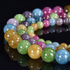 Multi Color Jade Gemstone Round 6MM 8MM 10MM Loose Beads (D561)