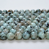 6mm Green Dalmation Jasper Gemstone Green Round Loose Beads 15 inch Full Strand (80005998-M40)