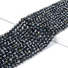 Natural Dark Green Tourmaline Gemstone Grade AA Micro Faceted Round 3MM 4MM 5MM Loose Beads 15 inch Full Strand (P97)