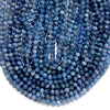 Natural Blue Kyanite Gemstone Grade AAA Round 5MM Loose Beads 7 inch Half Strand (80020685-P118)