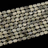 Natural Labradorite Gemstone Faceted Round Tube Hexagon 10X8MM Loose Beads (D724)