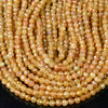 Natural Yellow Apatite Gemstone Grade AAA Micro Faceted Round 6MM 7MM Loose Beads (P96)
