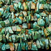 100% Genuine Natural Turquoise Blue Green Gemstone Pebble Nugget Chip 5-11MM 10-17MM Loose Beads (D431)