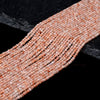 Rainbow Lattice Sunstone Lepidocrocite Gemstone Grade AAA 2MM Micro Faceted Round Loose Beads 15 inch Full Strand (80018230-P98)